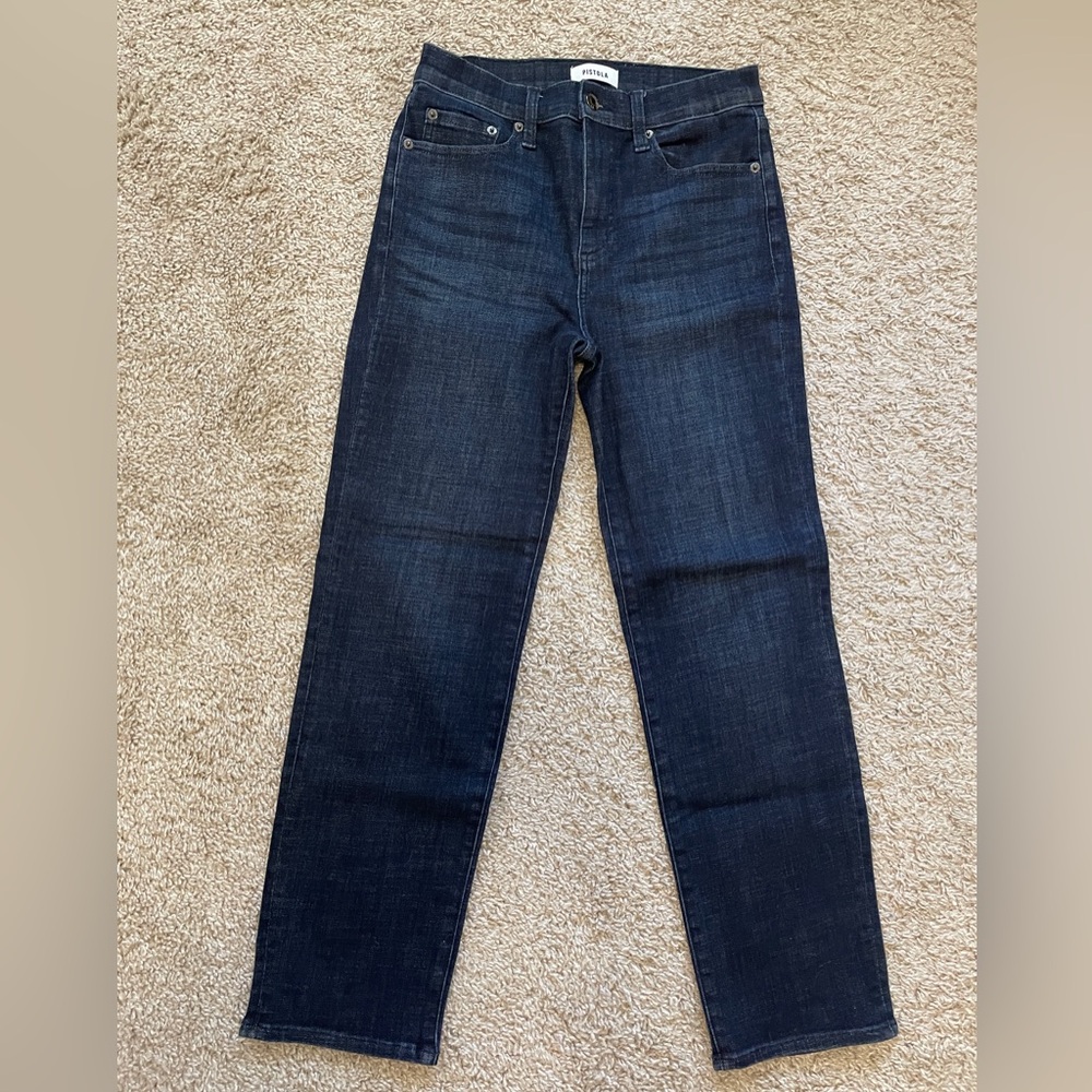 Pistola Women’s Deep Indigo Jeans